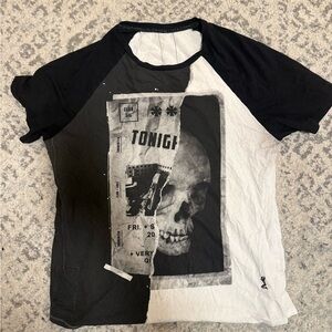 Black and White Graphic Tee